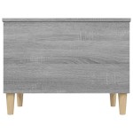 vidaXL Măsuță de cafea, gri sonoma, 60x44,5x45 cm, lemn prelucrat vidaXL Măsuță de cafea, gri sonoma, 60x44,5x45 cm, lemn prelucrat