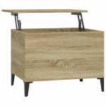 vidaXL Măsuță de cafea, stejar sonoma, 60x44,5x45 cm, lemn prelucrat vidaXL Măsuță de cafea, stejar sonoma, 60x44,5x45 cm, lemn prelucrat
