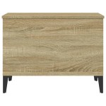 vidaXL Măsuță de cafea, stejar sonoma, 60x44,5x45 cm, lemn prelucrat vidaXL Măsuță de cafea, stejar sonoma, 60x44,5x45 cm, lemn prelucrat
