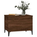 vidaXL Măsuță de cafea, stejar maro, 60x44,5x45 cm, lemn prelucrat vidaXL Măsuță de cafea, stejar maro, 60x44,5x45 cm, lemn prelucrat