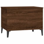 vidaXL Măsuță de cafea, stejar maro, 60x44,5x45 cm, lemn prelucrat vidaXL Măsuță de cafea, stejar maro, 60x44,5x45 cm, lemn prelucrat