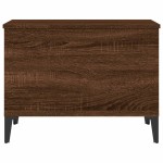 vidaXL Măsuță de cafea, stejar maro, 60x44,5x45 cm, lemn prelucrat vidaXL Măsuță de cafea, stejar maro, 60x44,5x45 cm, lemn prelucrat