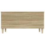 vidaXL Măsuță de cafea, stejar sonoma, 90x44,5x45 cm, lemn compozit