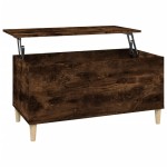 vidaXL Măsuță de cafea, stejar fumuriu, 90x44,5x45 cm, lemn compozit vidaXL Măsuță de cafea, stejar fumuriu, 90x44,5x45 cm, lemn compozit