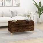 vidaXL Măsuță de cafea, stejar fumuriu, 90x44,5x45 cm, lemn compozit vidaXL Măsuță de cafea, stejar fumuriu, 90x44,5x45 cm, lemn compozit