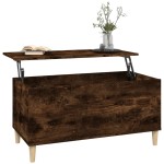 vidaXL Măsuță de cafea, stejar fumuriu, 90x44,5x45 cm, lemn compozit vidaXL Măsuță de cafea, stejar fumuriu, 90x44,5x45 cm, lemn compozit