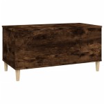 vidaXL Măsuță de cafea, stejar fumuriu, 90x44,5x45 cm, lemn compozit vidaXL Măsuță de cafea, stejar fumuriu, 90x44,5x45 cm, lemn compozit