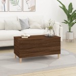 vidaXL Măsuță de cafea, stejar maro, 90x44,5x45 cm, lemn compozit vidaXL Măsuță de cafea, stejar maro, 90x44,5x45 cm, lemn compozit
