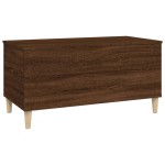 vidaXL Măsuță de cafea, stejar maro, 90x44,5x45 cm, lemn compozit vidaXL Măsuță de cafea, stejar maro, 90x44,5x45 cm, lemn compozit