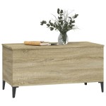 vidaXL Măsuță de cafea, stejar sonoma, 90x44,5x45 cm, lemn compozit