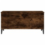 vidaXL Măsuță de cafea, stejar fumuriu, 90x44,5x45 cm, lemn compozit vidaXL Măsuță de cafea, stejar fumuriu, 90x44,5x45 cm, lemn compozit