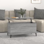 vidaXL Măsuță de cafea, gri sonoma, 90x44,5x45 cm, lemn compozit vidaXL Măsuță de cafea, gri sonoma, 90x44,5x45 cm, lemn compozit