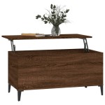 vidaXL Măsuță de cafea, stejar maro, 90x44,5x45 cm, lemn compozit vidaXL Măsuță de cafea, stejar maro, 90x44,5x45 cm, lemn compozit