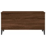 vidaXL Măsuță de cafea, stejar maro, 90x44,5x45 cm, lemn compozit vidaXL Măsuță de cafea, stejar maro, 90x44,5x45 cm, lemn compozit
