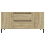 vidaXL Comodă TV, stejar sonoma, 102x44,5x50 cm, lemn prelucrat vidaXL Comodă TV, stejar sonoma, 102x44,5x50 cm, lemn prelucrat