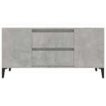 vidaXL Comodă TV, gri beton, 102x44,5x50 cm, lemn prelucrat vidaXL Comodă TV, gri beton, 102x44,5x50 cm, lemn prelucrat