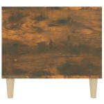 vidaXL Măsuță de cafea, stejar fumuriu, 90x49x45 cm, lemn prelucrat vidaXL Măsuță de cafea, stejar fumuriu, 90x49x45 cm, lemn prelucrat