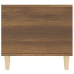vidaXL Măsuță de cafea, stejar maro, 90x49x45 cm, lemn prelucrat vidaXL Măsuță de cafea, stejar maro, 90x49x45 cm, lemn prelucrat