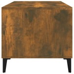 vidaXL Măsuță de cafea, stejar fumuriu, 90x49x45 cm, lemn prelucrat vidaXL Măsuță de cafea, stejar fumuriu, 90x49x45 cm, lemn prelucrat
