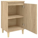 vidaXL Noptiere, 2 buc., stejar sonoma, 40x35x70 cm, lemn prelucrat vidaXL Noptiere, 2 buc., stejar sonoma, 40x35x70 cm, lemn prelucrat