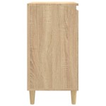 vidaXL Noptiere, 2 buc., stejar sonoma, 40x35x70 cm, lemn prelucrat vidaXL Noptiere, 2 buc., stejar sonoma, 40x35x70 cm, lemn prelucrat