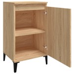 vidaXL Noptiere, 2 buc., stejar sonoma, 40x35x70 cm, lemn prelucrat vidaXL Noptiere, 2 buc., stejar sonoma, 40x35x70 cm, lemn prelucrat