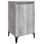vidaXL Noptiere, 2 buc., gri sonoma, 40x35x70 cm, lemn prelucrat vidaXL Noptiere, 2 buc., gri sonoma, 40x35x70 cm, lemn prelucrat