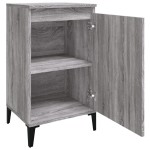 vidaXL Noptiere, 2 buc., gri sonoma, 40x35x70 cm, lemn prelucrat vidaXL Noptiere, 2 buc., gri sonoma, 40x35x70 cm, lemn prelucrat