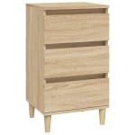 vidaXL Noptieră, stejar sonoma, 40x35x70 cm, lemn prelucrat vidaXL Noptieră, stejar sonoma, 40x35x70 cm, lemn prelucrat