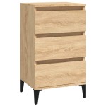 vidaXL Noptieră, stejar sonoma, 40x35x70 cm, lemn prelucrat vidaXL Noptieră, stejar sonoma, 40x35x70 cm, lemn prelucrat