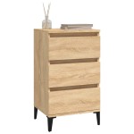 vidaXL Noptieră, stejar sonoma, 40x35x70 cm, lemn prelucrat vidaXL Noptieră, stejar sonoma, 40x35x70 cm, lemn prelucrat