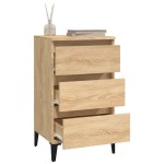 vidaXL Noptieră, stejar sonoma, 40x35x70 cm, lemn prelucrat vidaXL Noptieră, stejar sonoma, 40x35x70 cm, lemn prelucrat