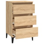 vidaXL Noptieră, stejar sonoma, 40x35x70 cm, lemn prelucrat vidaXL Noptieră, stejar sonoma, 40x35x70 cm, lemn prelucrat