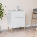 vidaXL Servantă, alb, 60x35x70 cm, lemn prelucrat vidaXL Servantă, alb, 60x35x70 cm, lemn prelucrat