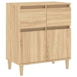 vidaXL Servantă, stejar sonoma, 60x35x70 cm, lemn prelucrat vidaXL Servantă, stejar sonoma, 60x35x70 cm, lemn prelucrat