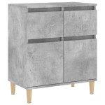 vidaXL Servantă, gri beton, 60x35x70 cm, lemn prelucrat vidaXL Servantă, gri beton, 60x35x70 cm, lemn prelucrat