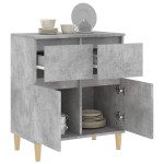 vidaXL Servantă, gri beton, 60x35x70 cm, lemn prelucrat vidaXL Servantă, gri beton, 60x35x70 cm, lemn prelucrat