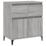 vidaXL Servantă, sonoma gri, 60x35x70 cm, lemn prelucrat vidaXL Servantă, sonoma gri, 60x35x70 cm, lemn prelucrat