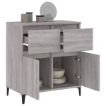 vidaXL Servantă, sonoma gri, 60x35x70 cm, lemn prelucrat vidaXL Servantă, sonoma gri, 60x35x70 cm, lemn prelucrat