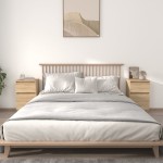 vidaXL Noptiere, 2 buc., stejar sonoma, 40x35x70 cm, lemn prelucrat vidaXL Noptiere, 2 buc., stejar sonoma, 40x35x70 cm, lemn prelucrat