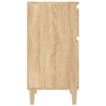vidaXL Noptiere, 2 buc., stejar sonoma, 40x35x70 cm, lemn prelucrat vidaXL Noptiere, 2 buc., stejar sonoma, 40x35x70 cm, lemn prelucrat