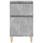 vidaXL Noptiere, 2 buc., gri beton, 40x35x70 cm vidaXL Noptiere, 2 buc., gri beton, 40x35x70 cm