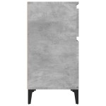 vidaXL Noptiere, 2 buc., gri beton, 40x35x70 cm vidaXL Noptiere, 2 buc., gri beton, 40x35x70 cm