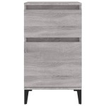 vidaXL Noptiere, 2 buc., gri sonoma, 40x35x70 cm vidaXL Noptiere, 2 buc., gri sonoma, 40x35x70 cm