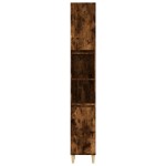 vidaXL Dulap de baie, stejar afumat, 30x30x190 cm, lemn prelucrat vidaXL Dulap de baie, stejar afumat, 30x30x190 cm, lemn prelucrat