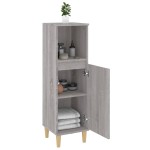 vidaXL Dulap de baie, gri sonoma, 30x30x100 cm, lemn prelucrat vidaXL Dulap de baie, gri sonoma, 30x30x100 cm, lemn prelucrat
