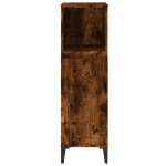 vidaXL Dulap de baie, stejar afumat, 30x30x100 cm, lemn prelucrat vidaXL Dulap de baie, stejar afumat, 30x30x100 cm, lemn prelucrat