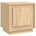 vidaXL Noptieră, stejar sonoma, 44x35x45 cm, lemn prelucrat vidaXL Noptieră, stejar sonoma, 44x35x45 cm, lemn prelucrat