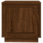 vidaXL Noptiere, 2 buc., stejar maro, 44x35x45 cm, lemn prelucrat vidaXL Noptiere, 2 buc., stejar maro, 44x35x45 cm, lemn prelucrat