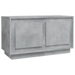 vidaXL Comodă TV, gri beton, 80x35x45 cm, lemn prelucrat vidaXL Comodă TV, gri beton, 80x35x45 cm, lemn prelucrat